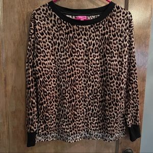 Betsey Johnson Animal Print Sleep Shirt